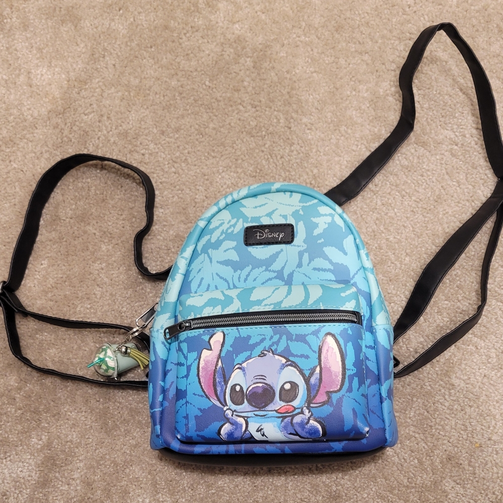 Disney Light Blue Stitch Kids Bag